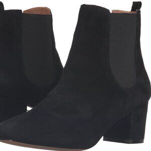Report “Tress” Black Suede Chelsea Booties – Size 8